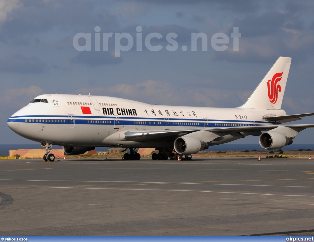 B-2447, Boeing 747-400, Air China