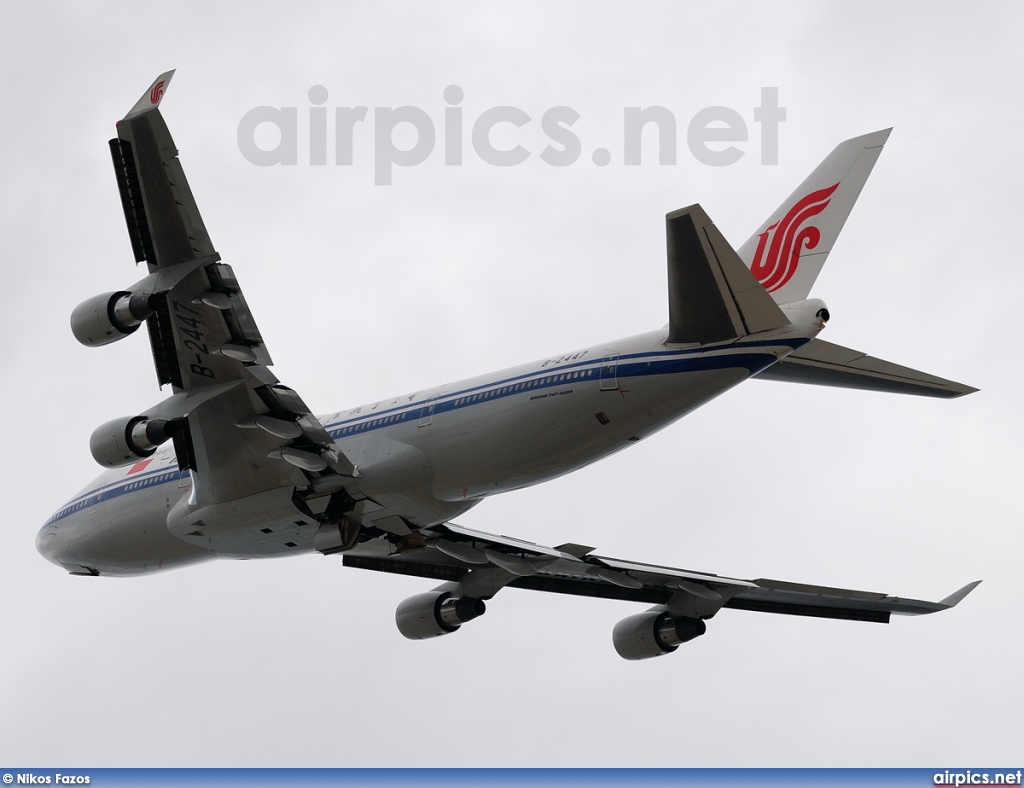 B-2447, Boeing 747-400, Air China