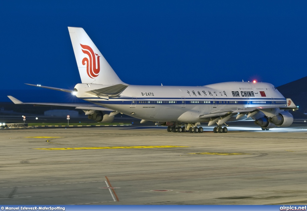 B-2472, Boeing 747-400, Air China