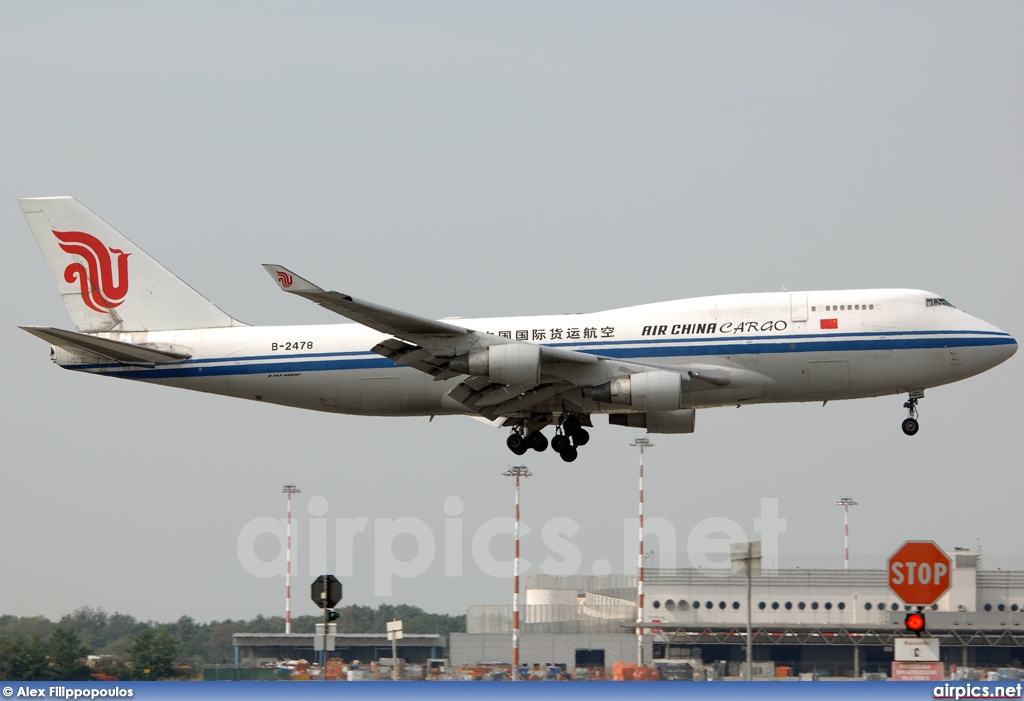 B-2478, Boeing 747-400(BCF), Air China Cargo