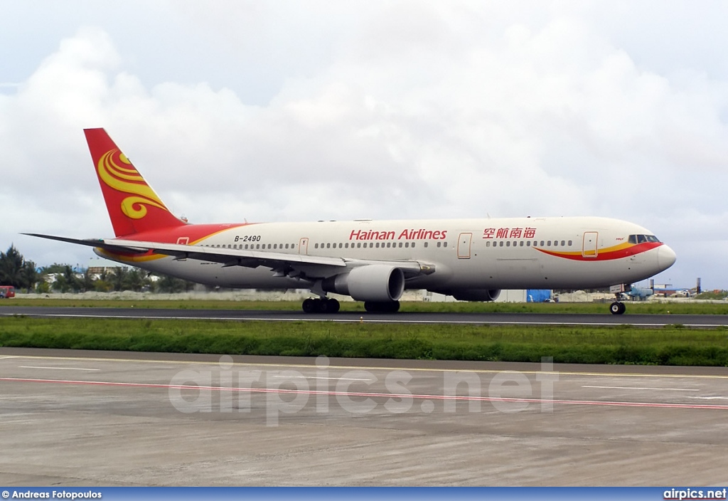 B-2490, Boeing 767-300ER, Hainan Airlines