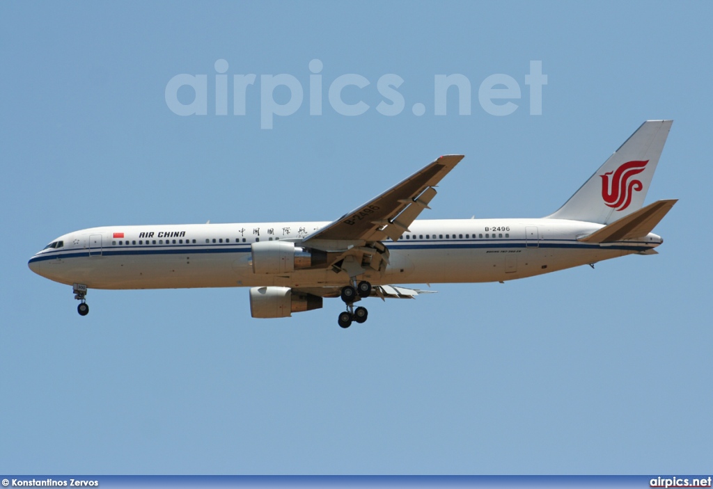 B-2496, Boeing 767-300ER, Air China
