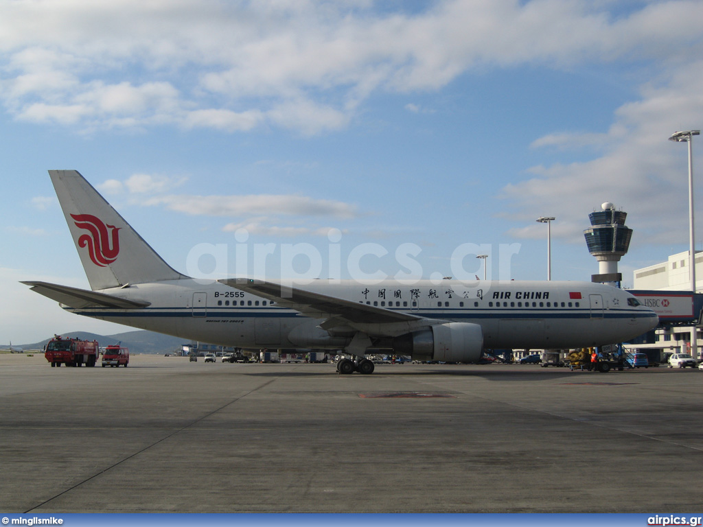 B-2555, Boeing 767-200ER, Air China