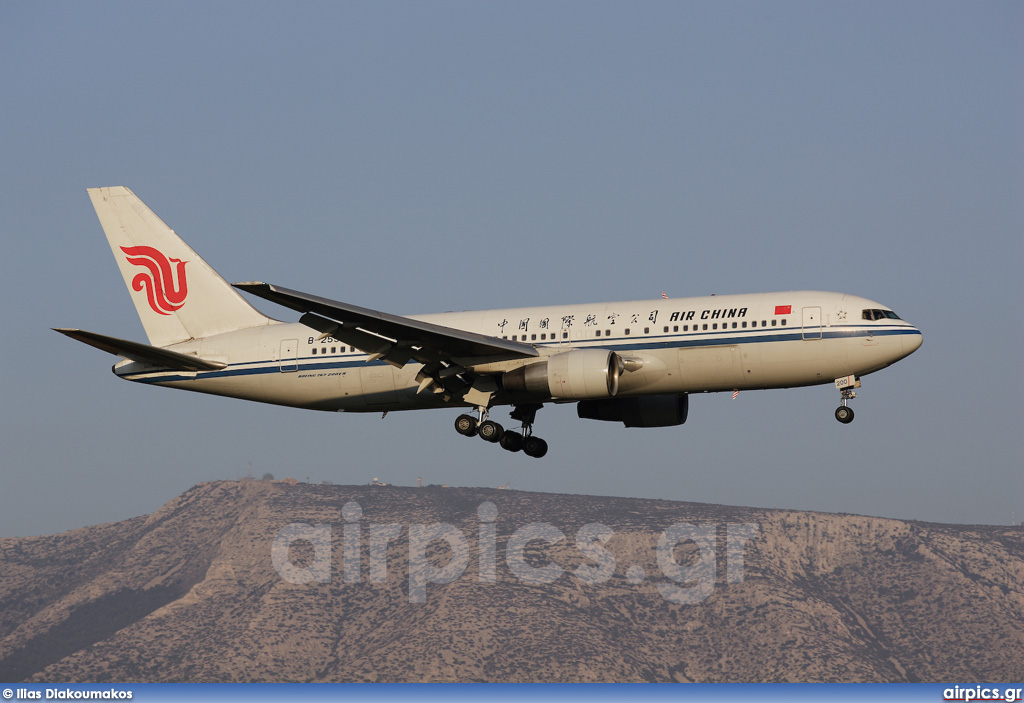 B-2555, Boeing 767-200ER, Air China