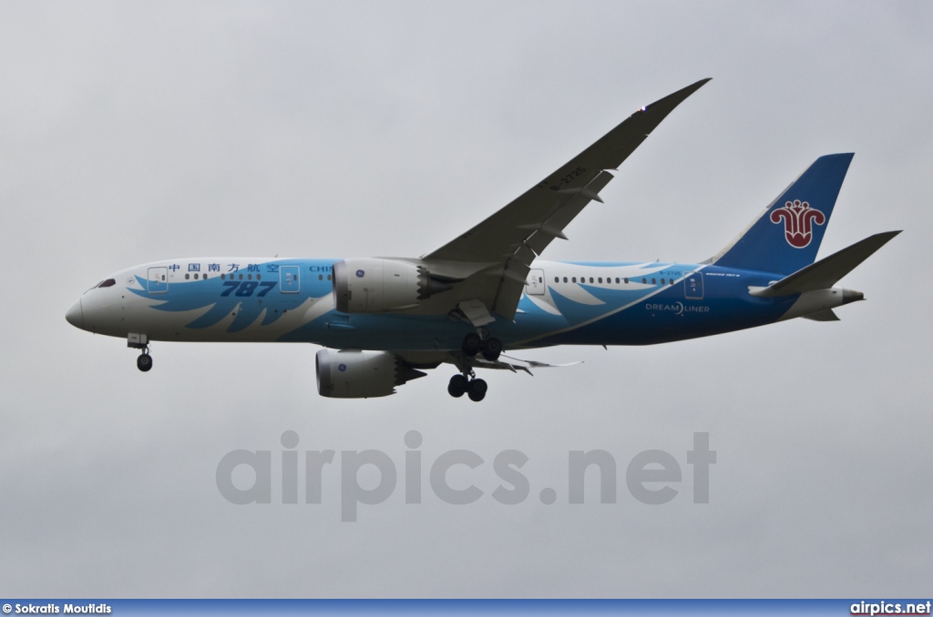 B-2725, Boeing 787-8 Dreamliner, China Southern Airlines