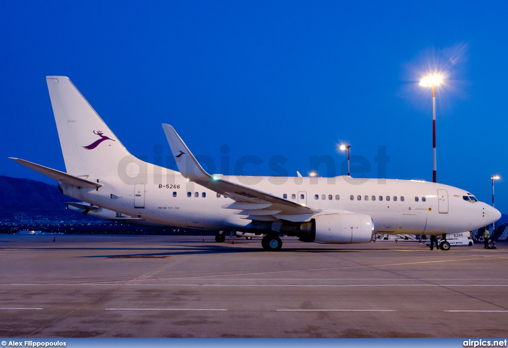 B-5266, Boeing 737-700/BBJ, Deer Jet