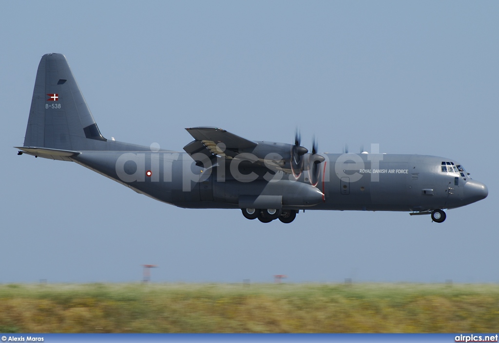 B-538, Lockheed C-130J-30 Hercules, Royal Danish Air Force