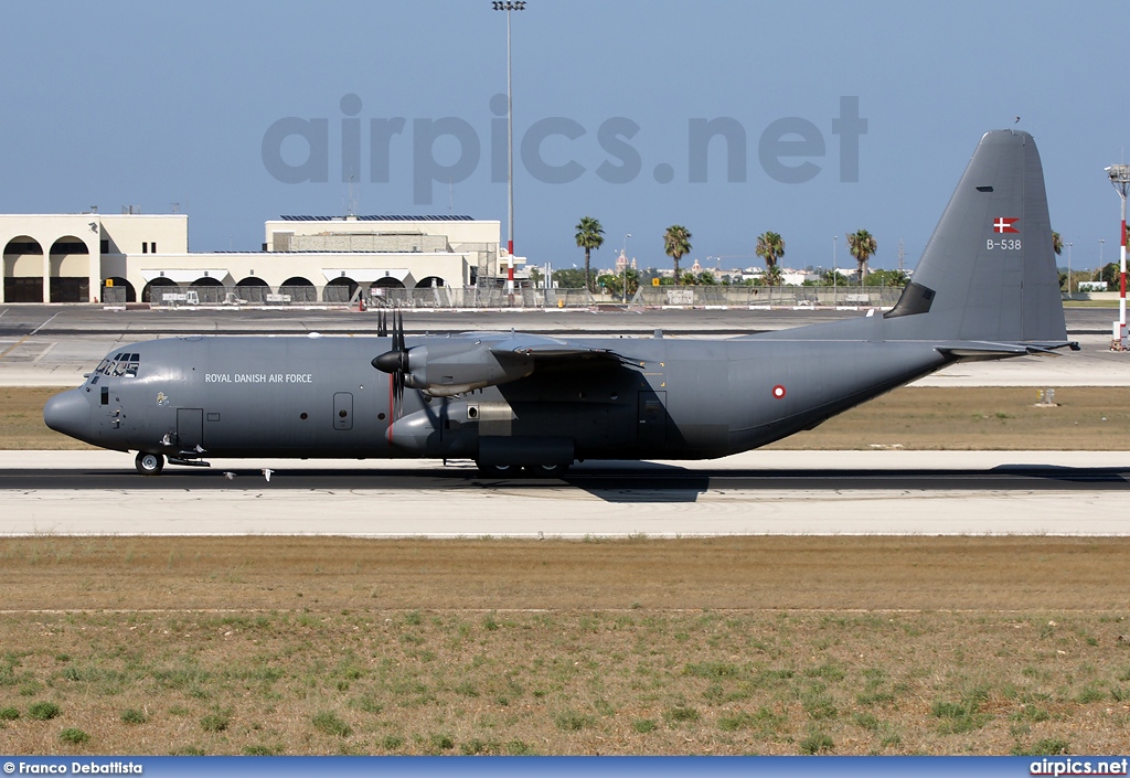 B-538, Lockheed C-130J-30 Hercules, Royal Danish Air Force