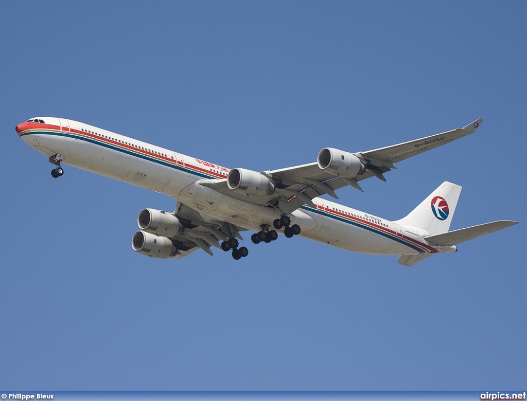 B-6052, Airbus A340-600, China Eastern