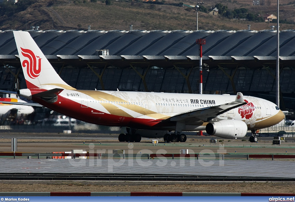 B-6075, Airbus A330-200, Air China