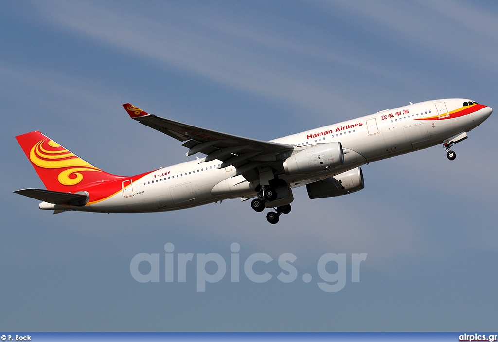 B-6088, Airbus A330-200, Hainan Airlines