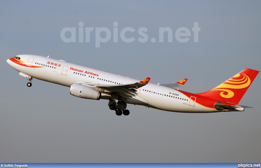 B-6089, Airbus A330-200, Hainan Airlines