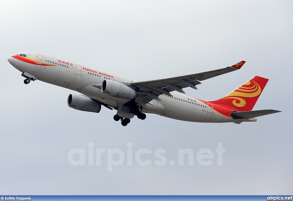 B-6118, Airbus A330-200, Hainan Airlines