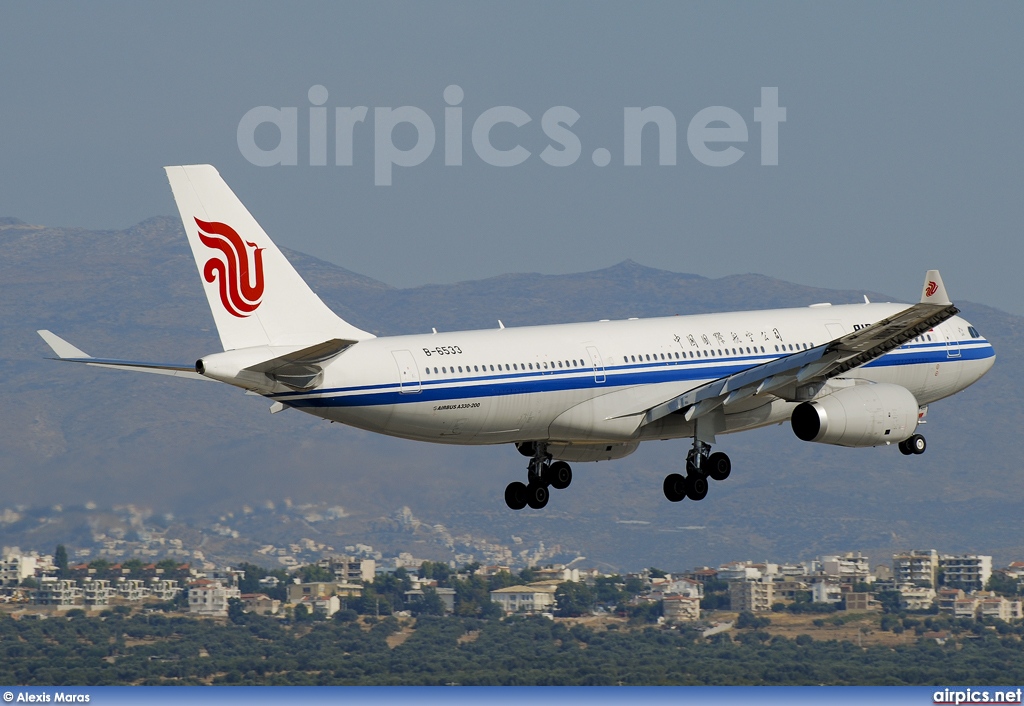 B-6533, Airbus A330-200, Air China