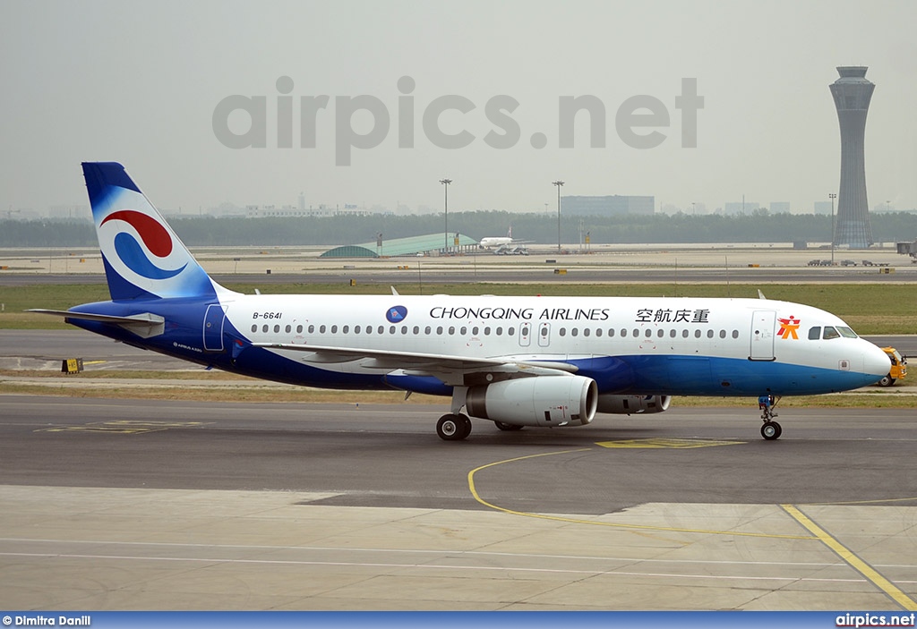 B-6641, Airbus A320-200, Chongqing Airlines