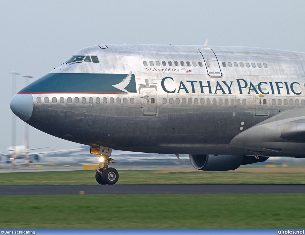 B-HKJ, Boeing 747-400(BCF), Cathay Pacific Cargo