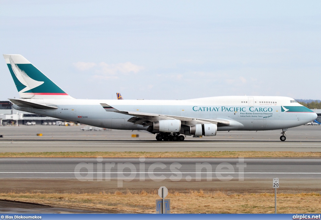 B-HOU, Boeing 747-400(BCF), Cathay Pacific Cargo