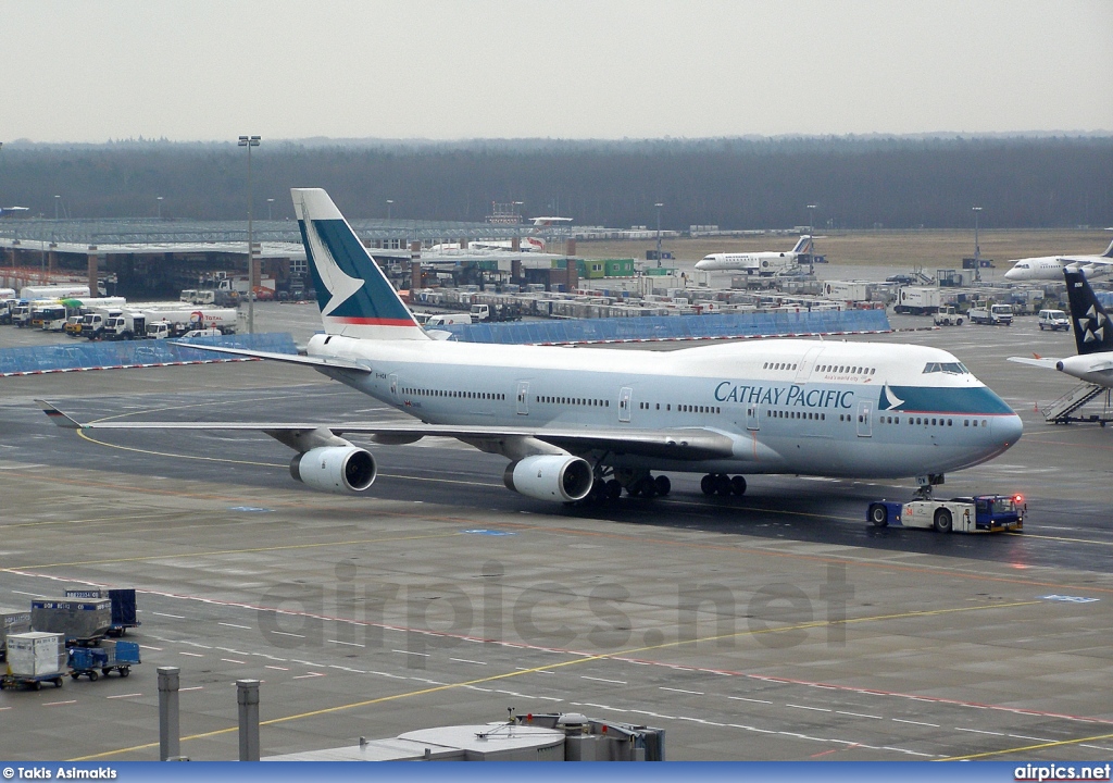 B-HOW, Boeing 747-400, Cathay Pacific