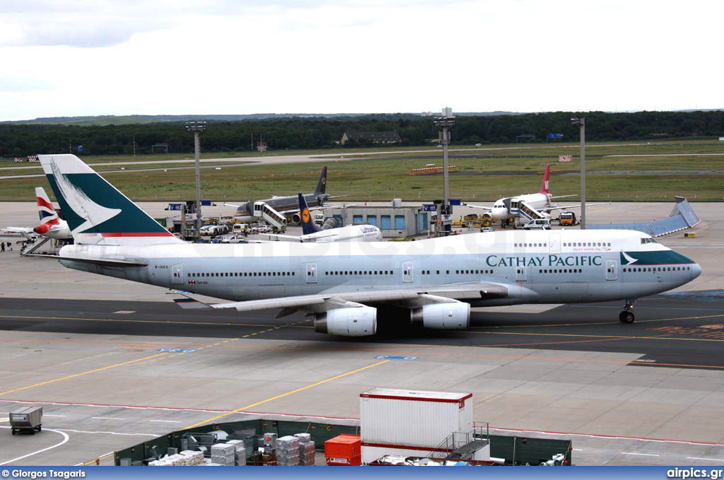 B-HOX, Boeing 747-400, Cathay Pacific