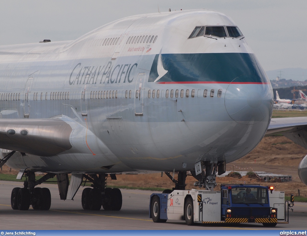 B-HUD, Boeing 747-400, Cathay Pacific