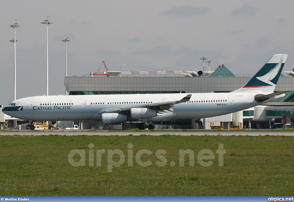 B-HXH, Airbus A340-300, Cathay Pacific