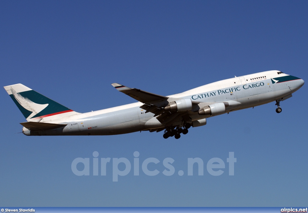 B-KAG, Boeing 747-400(BCF), Cathay Pacific Cargo