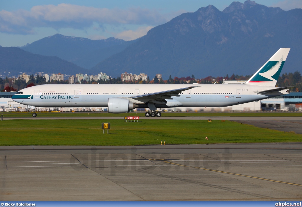 B-KPZ, Boeing 777-300ER, Cathay Pacific