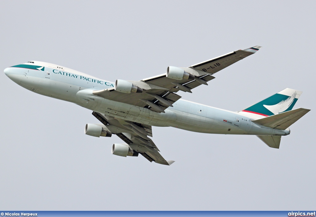 B-LIB, Boeing 747-400ERF(SCD), Cathay Pacific Cargo