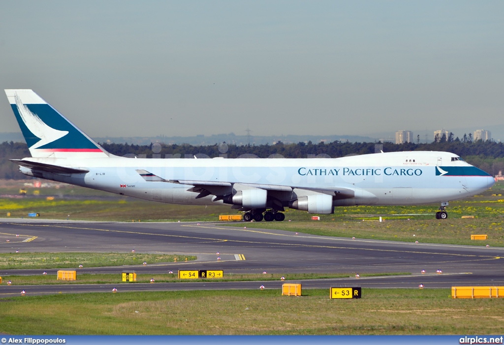 B-LIB, Boeing 747-400ERF(SCD), Cathay Pacific Cargo