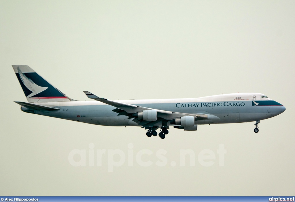 B-LIF, Boeing 747-400ERF(SCD), Cathay Pacific Cargo