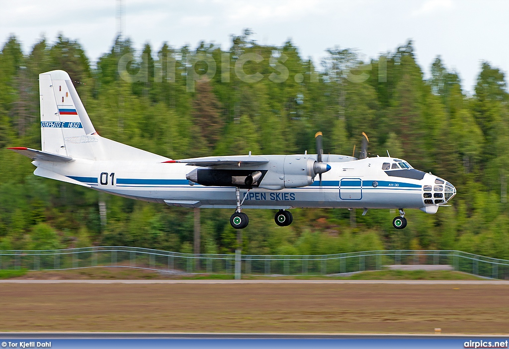 BLACK 01, Antonov An-30, Russian Air Force