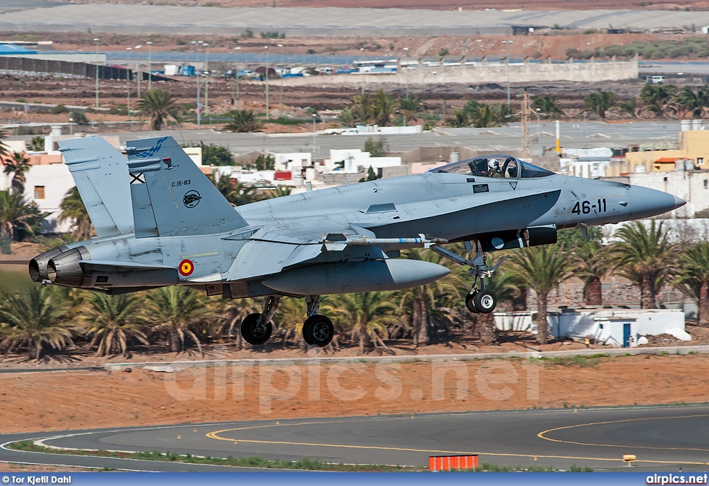 C.15-83, Boeing (McDonnell Douglas) F/A-18A Hornet, Spanish Air Force