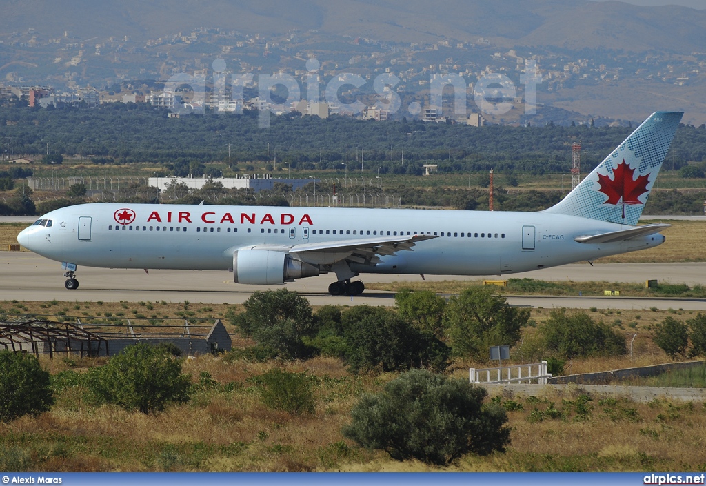 C-FCAG, Boeing 767-300ER, Air Canada