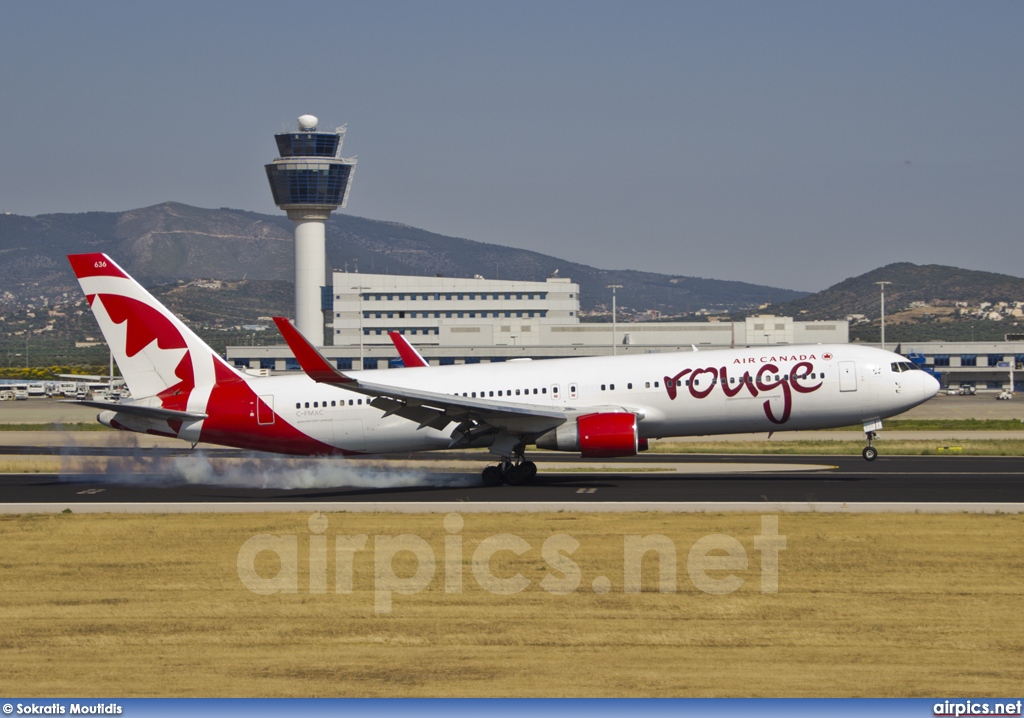 C-FMXC, Boeing 767-300ER, Air Canada Rouge