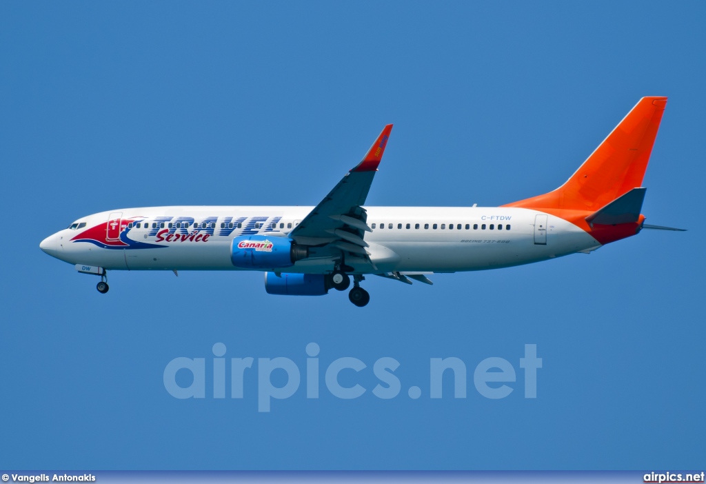 C-FTDW, Boeing 737-800, Sunwing Airlines