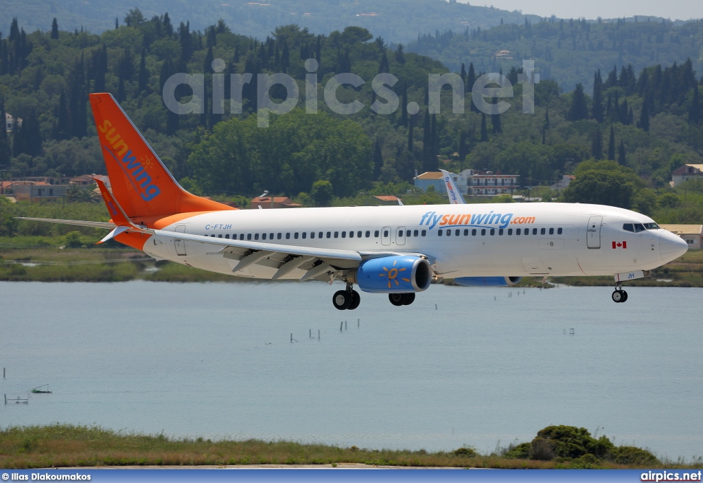 C-FTJH, Boeing 737-800, Sunwing Airlines