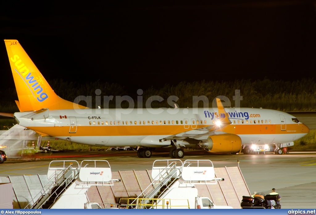 C-FTLK, Boeing 737-800, Sunwing Airlines