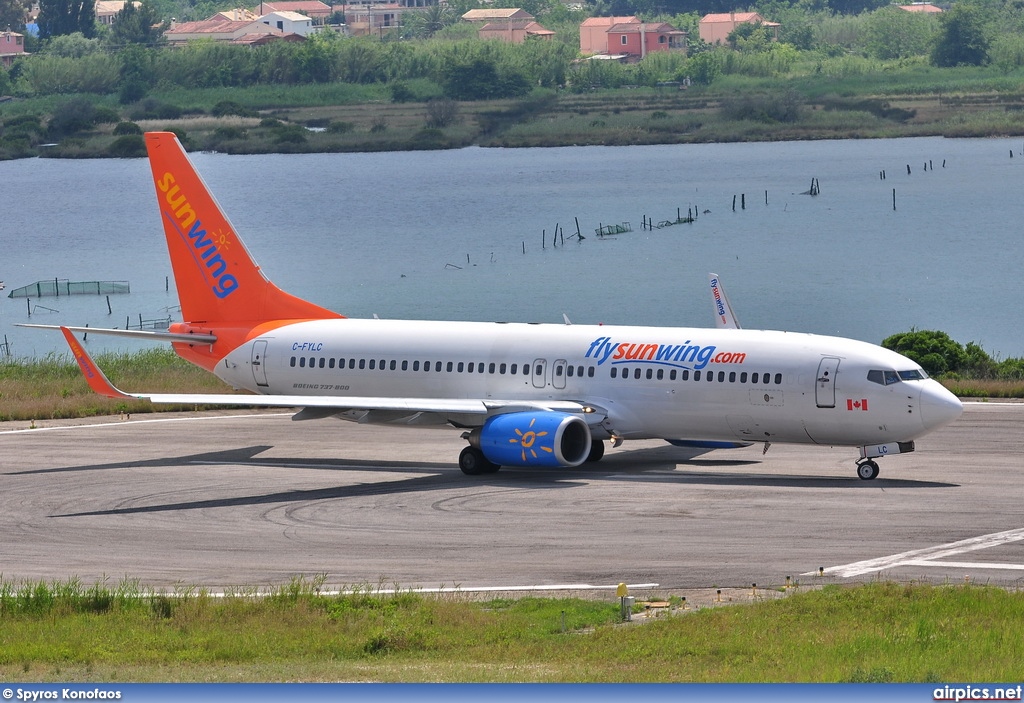 C-FYLC, Boeing 737-800, Sunwing Airlines