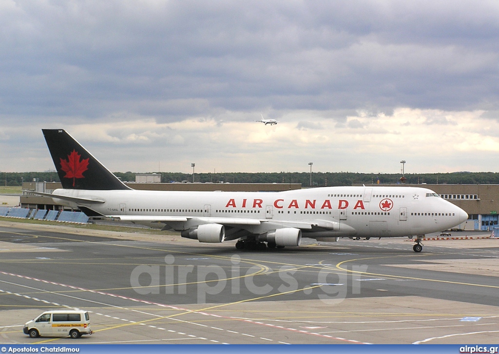 C-GAGL, Boeing 747-400M, Air Canada