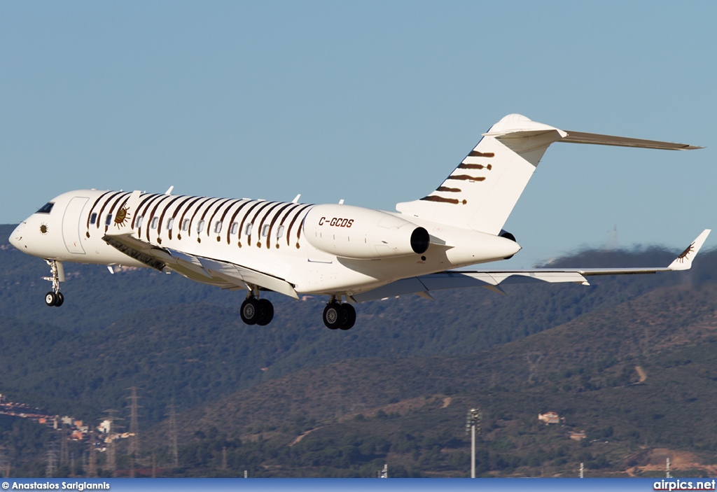 C-GCDS, Bombardier Global Express, Private