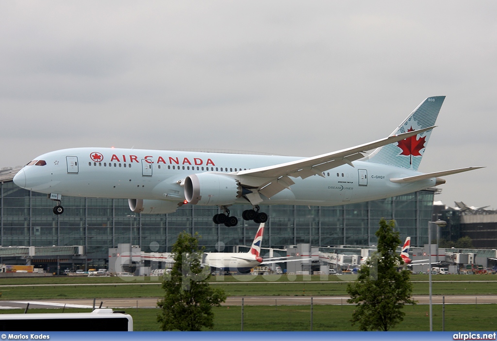 C-GHQY, Boeing 787-8 Dreamliner, Air Canada