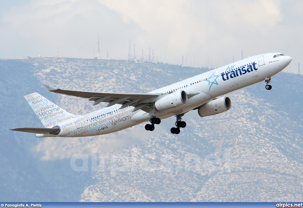 C-GKTS, Airbus A330-300, Air Transat