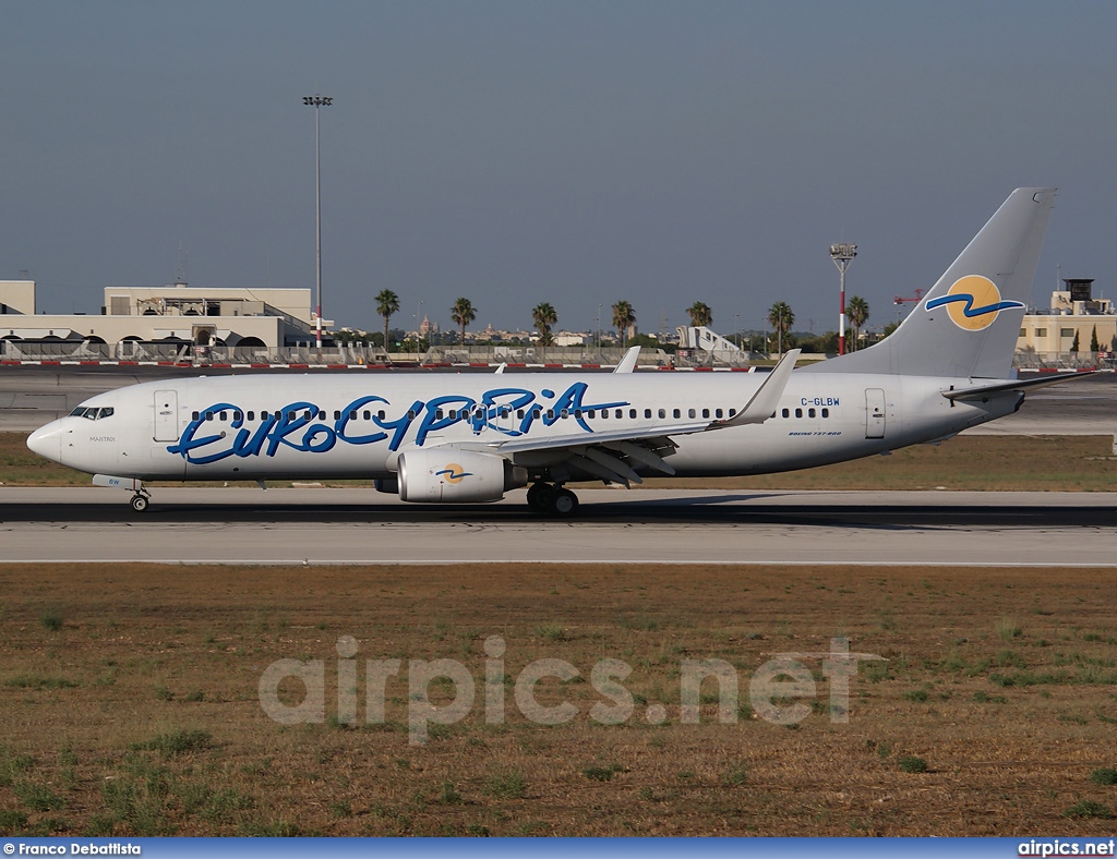 C-GLBW, Boeing 737-800, Eurocypria Airlines