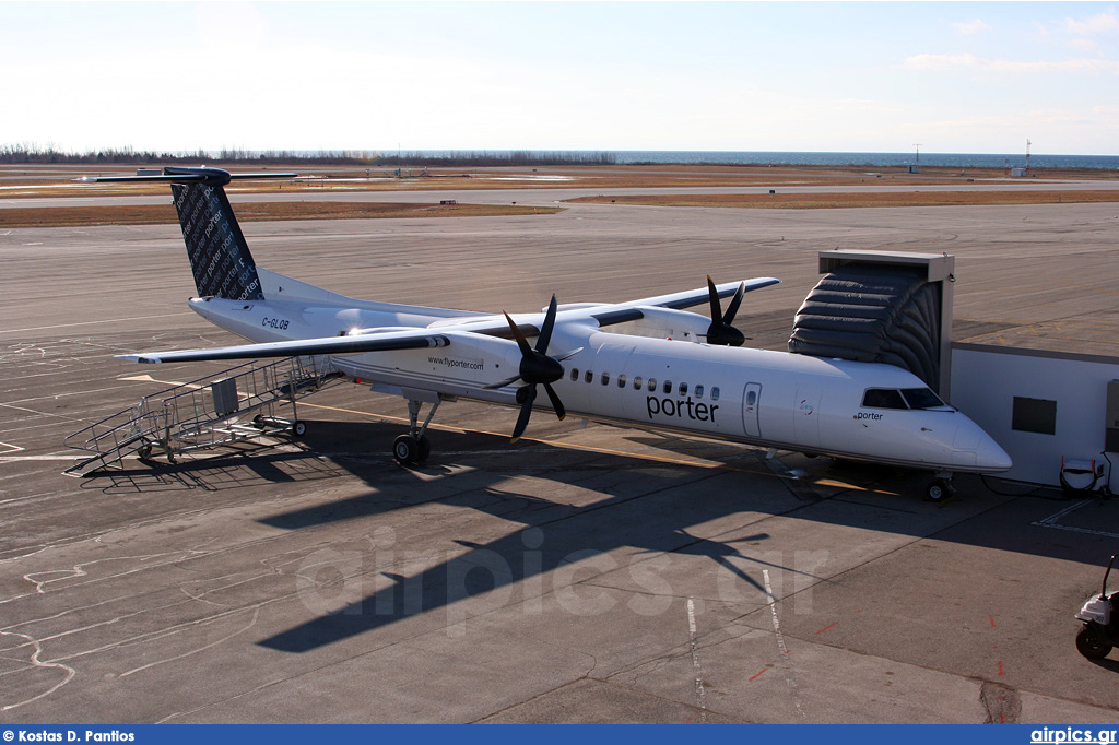 C-GLQB, De Havilland Canada DHC-8-400Q Dash 8, Porter Airlines