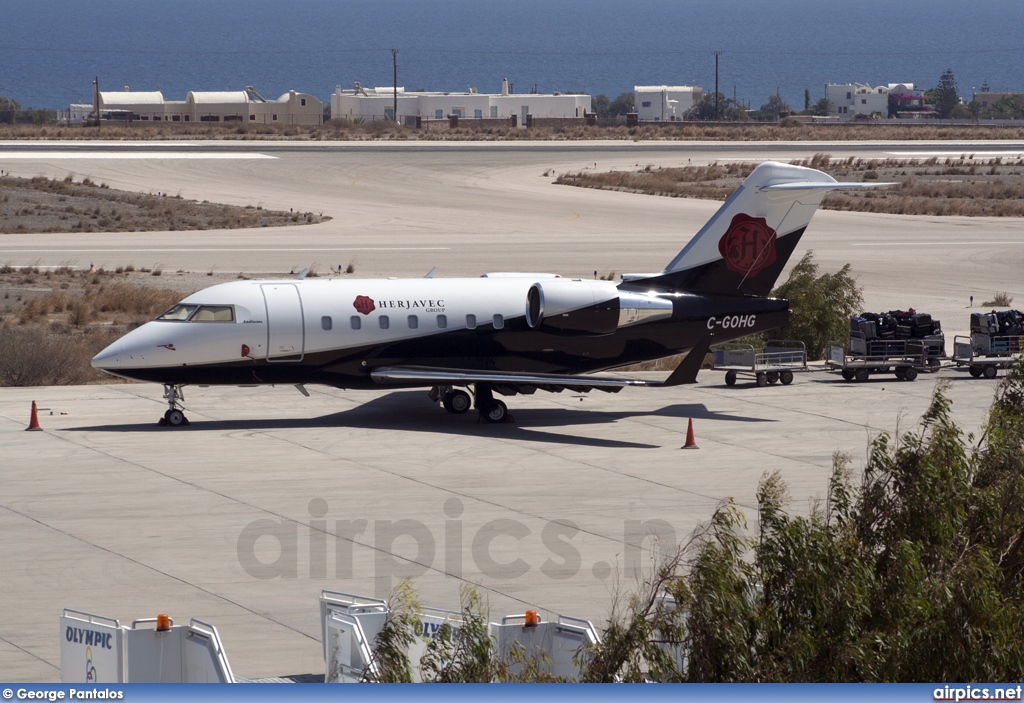 C-GOHG, Bombardier Challenger 600-CL-601, Herjavec Group