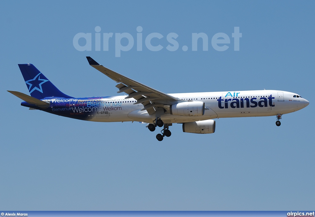 C-GTSD, Airbus A330-300, Air Transat