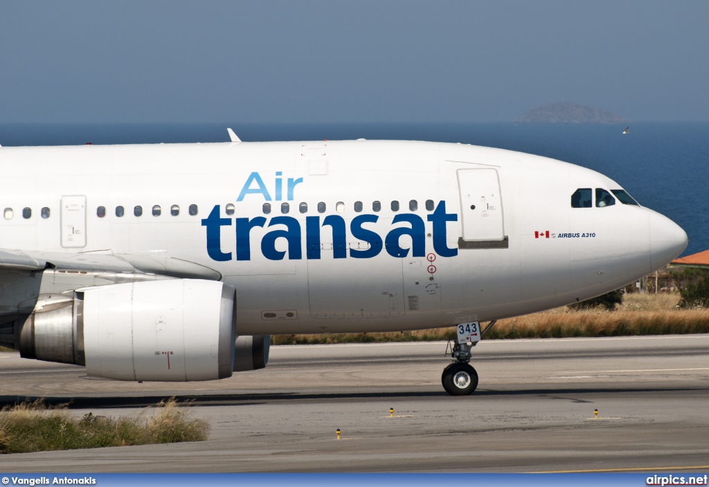 C-GTSH, Airbus A310-300, Air Transat