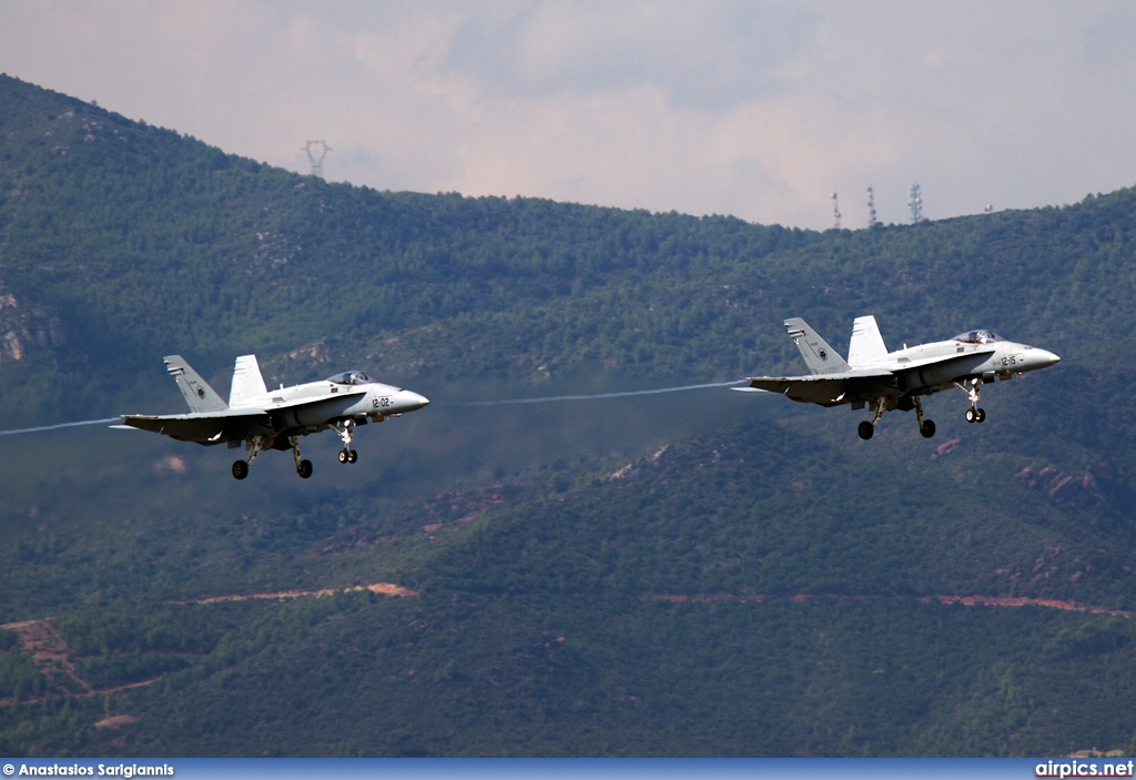 C15-57 - 12-15, Boeing (McDonnell Douglas) EF-18A Hornet, Spanish Air Force