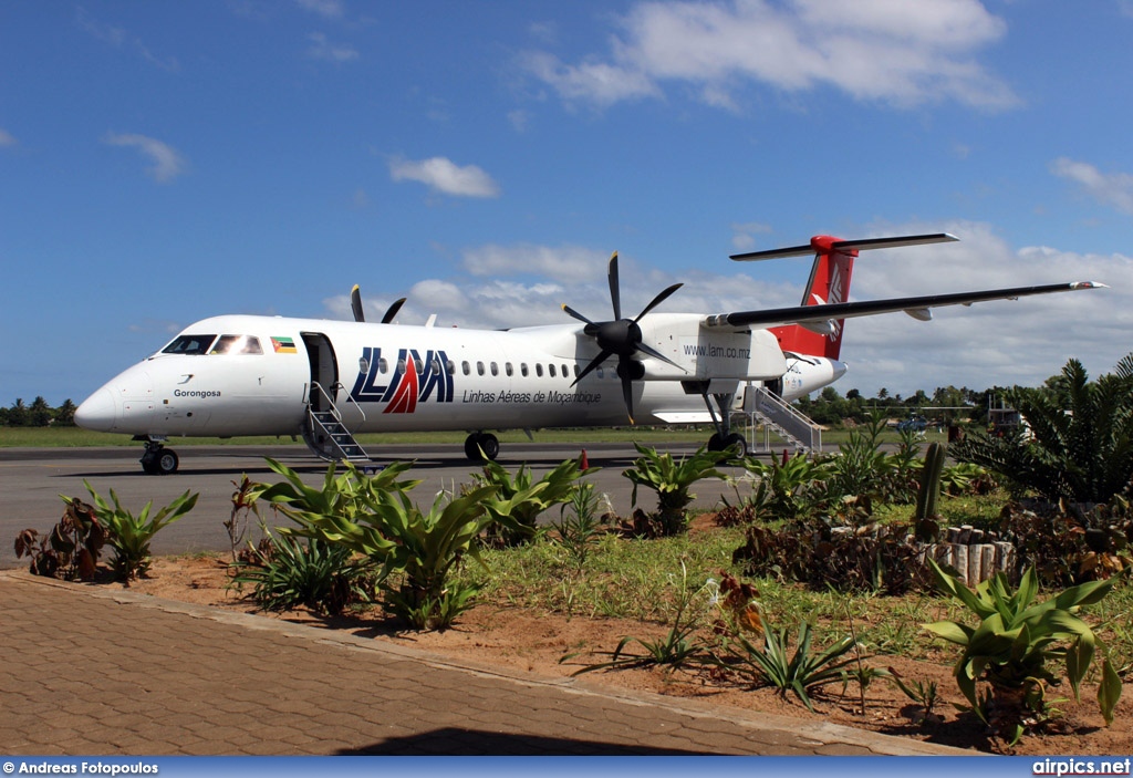 C9-AUL, De Havilland Canada DHC-8-400Q Dash 8, LAM Linhas Aereas de Mocambique