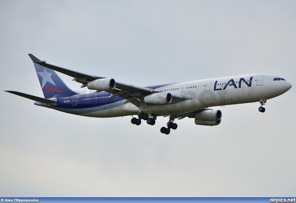 CC-CQA, Airbus A340-300, Lan Airline